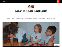 Tablet Screenshot of maplebearjaguare.com